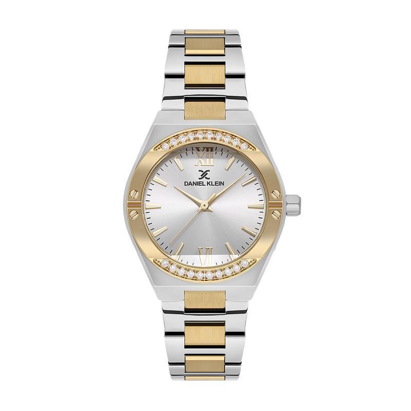 Daniel Klein Premium Silver Dial Analogue Watch