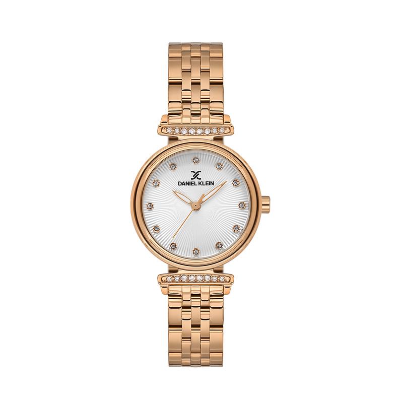 Daniel Klein Womenâs Rose Gold Stainless Steel Watch
