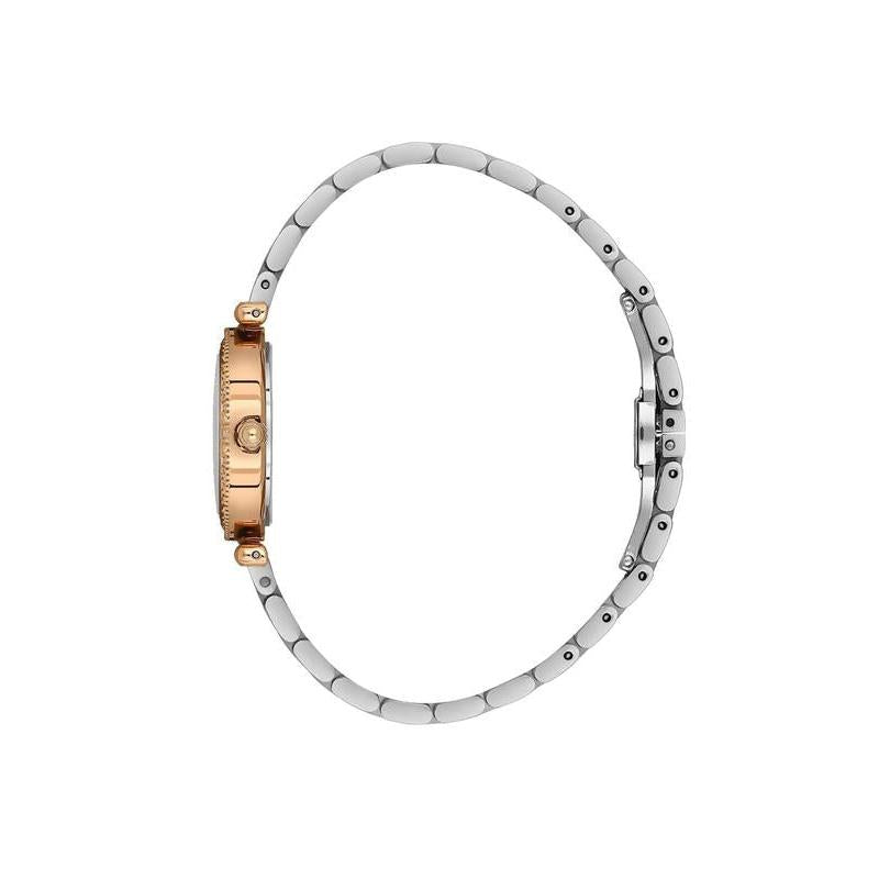 Daniel Klein Women’s Two-Tone Crystal Bezel Bracelet Watch