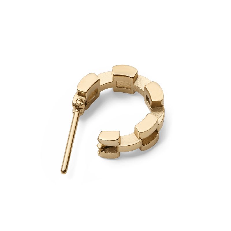 Daniel Wellington 3-Link Earrings Gold