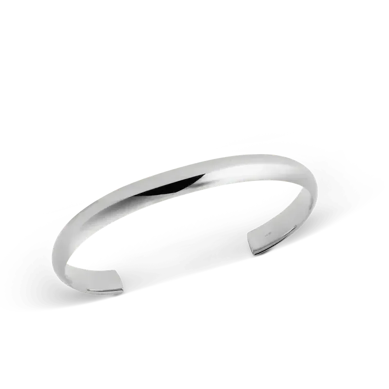 Daniel Wellington Arch Cuff Silver Bangle