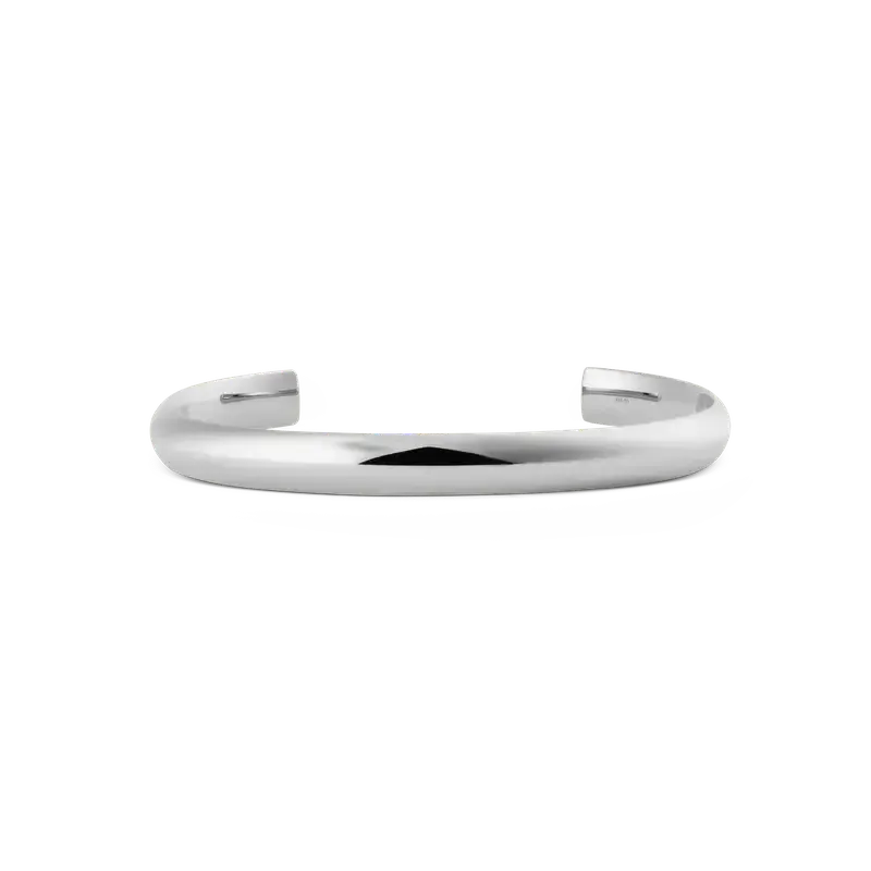 Daniel Wellington Arch Cuff Silver Bangle