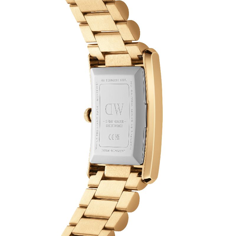 Daniel Wellington Bound 3-Link Gold Watch 35x24mm
