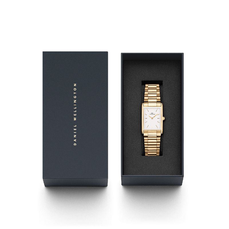 Daniel Wellington Bound 3-Link Gold Watch 35x24mm