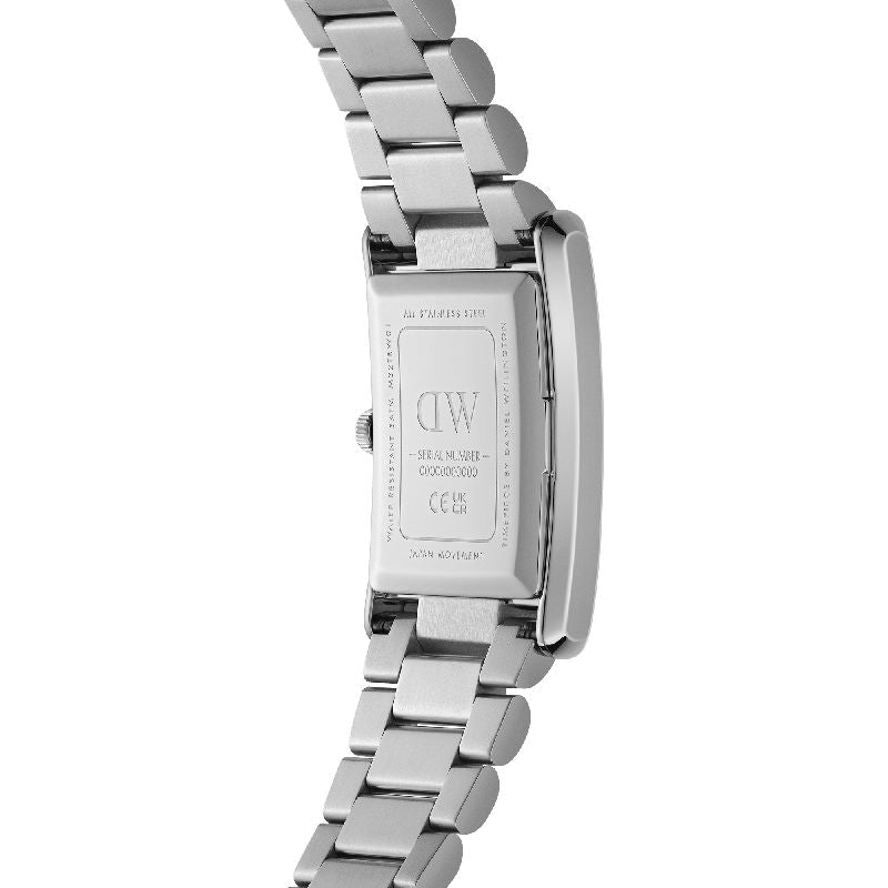 Daniel Wellington Bound 3-Link Silver Watch 32x22mm