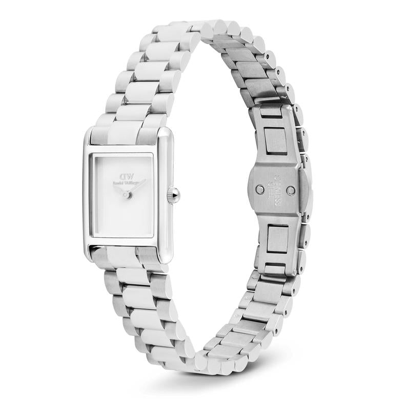Daniel Wellington Bound Mini 3-Link Silver Watch