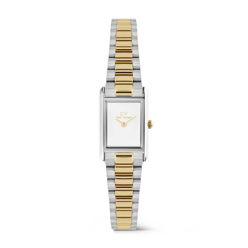 Daniel Wellington Bound Mini 3-Link Two Tone Gold Watch