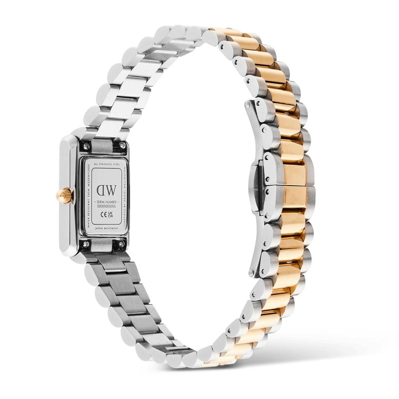 Daniel Wellington Bound Mini 3-Link Two Tone Rose Gold Watch