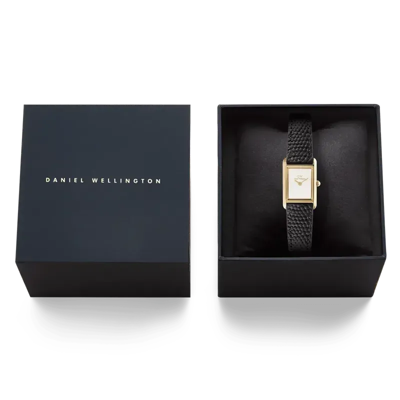 Daniel Wellington Bound Mini Gold Lizard Gold Watch