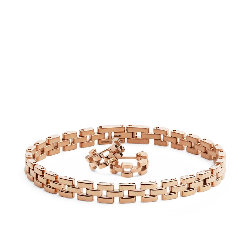 Daniel Wellington Bundle : 3-Link Set Rose Gold