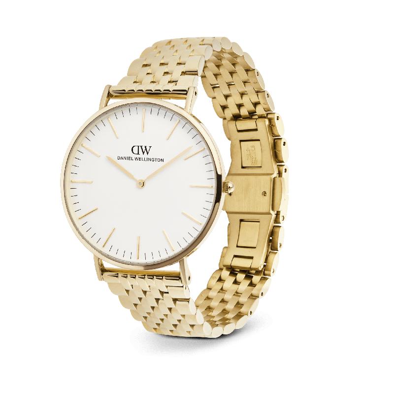 Daniel Wellington Classic 7-Link 40mm Men's Watch