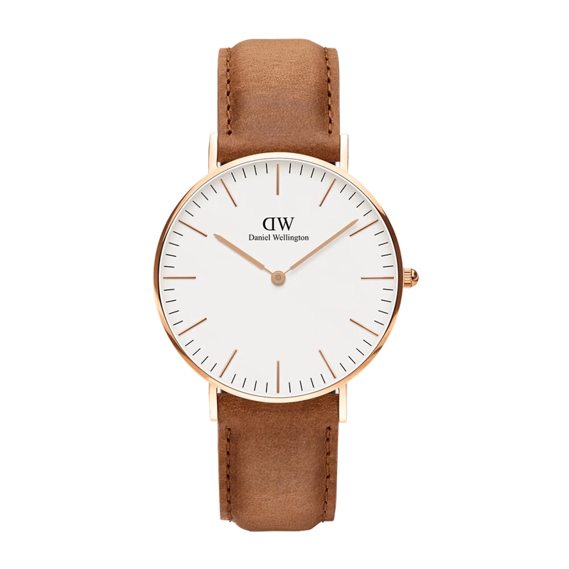 Daniel Wellington Classic Durham Rose Gold Eggshell White 36mm