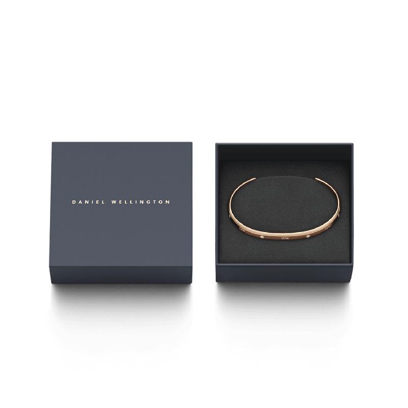 Daniel Wellington Classic Lumine Cuff Bangle Rose Gold