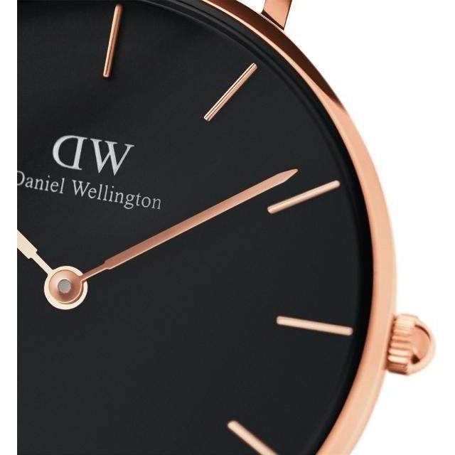 Daniel Wellington Classic Petite RG Melrose Black 32mm
