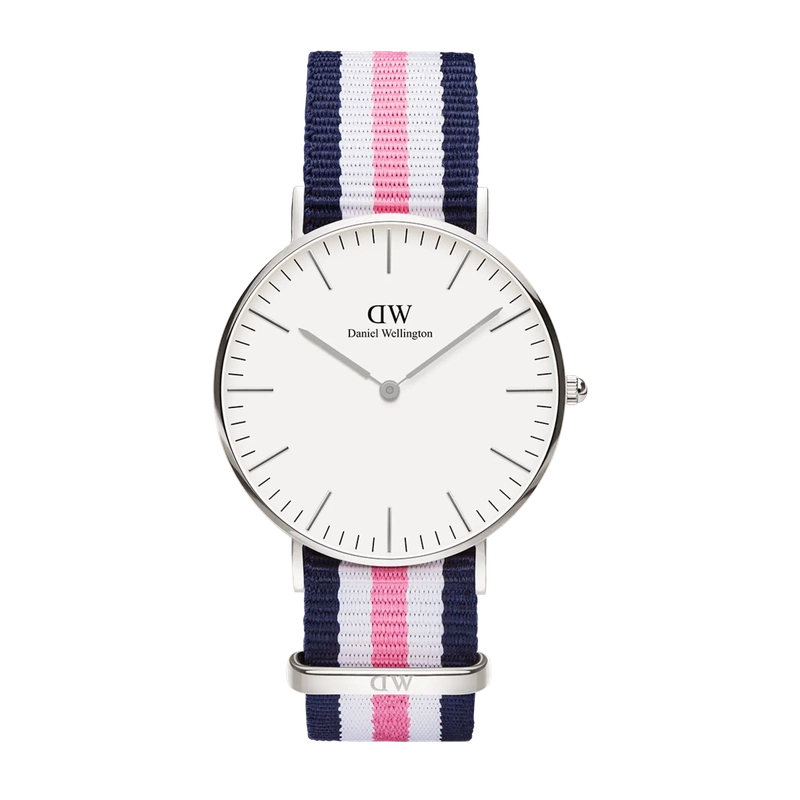 Daniel wellington blue and white best sale