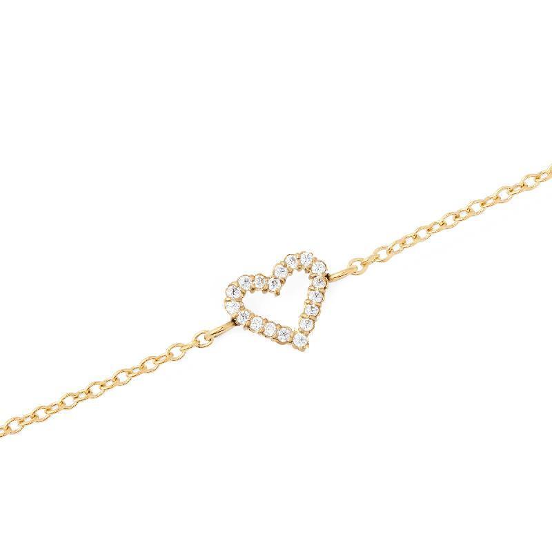 Daniel Wellington Elegant Gold Heart Bracelet