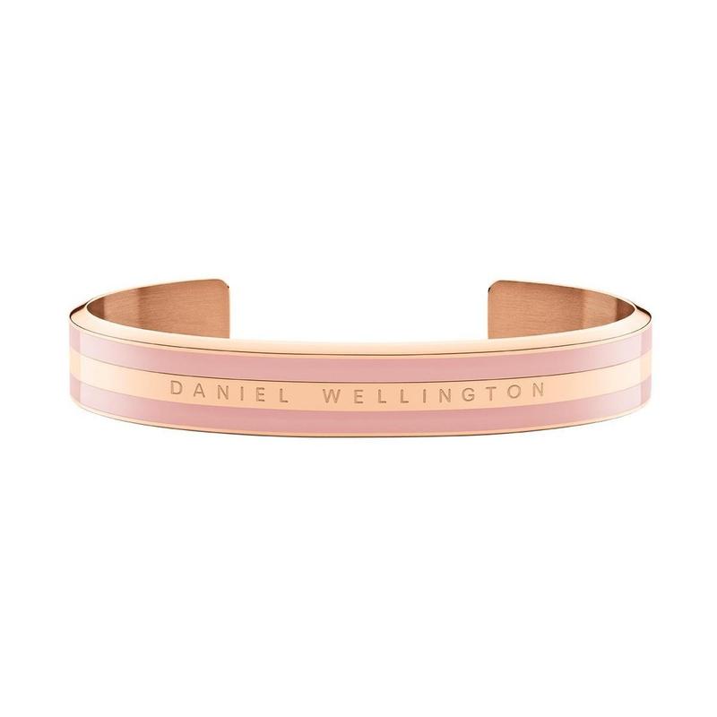 Daniel Wellington Emalie Cuff Bangle Dusty Rose Rose Gold