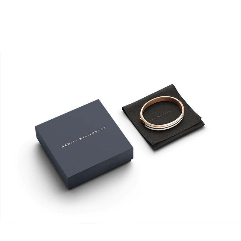 Daniel Wellington Emalie Infinite Bracelet White Rose Gold