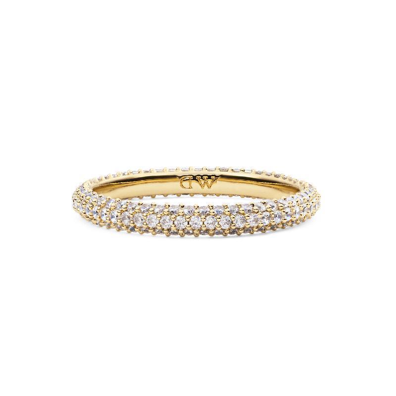 Daniel Wellington Gold Pavé Ring