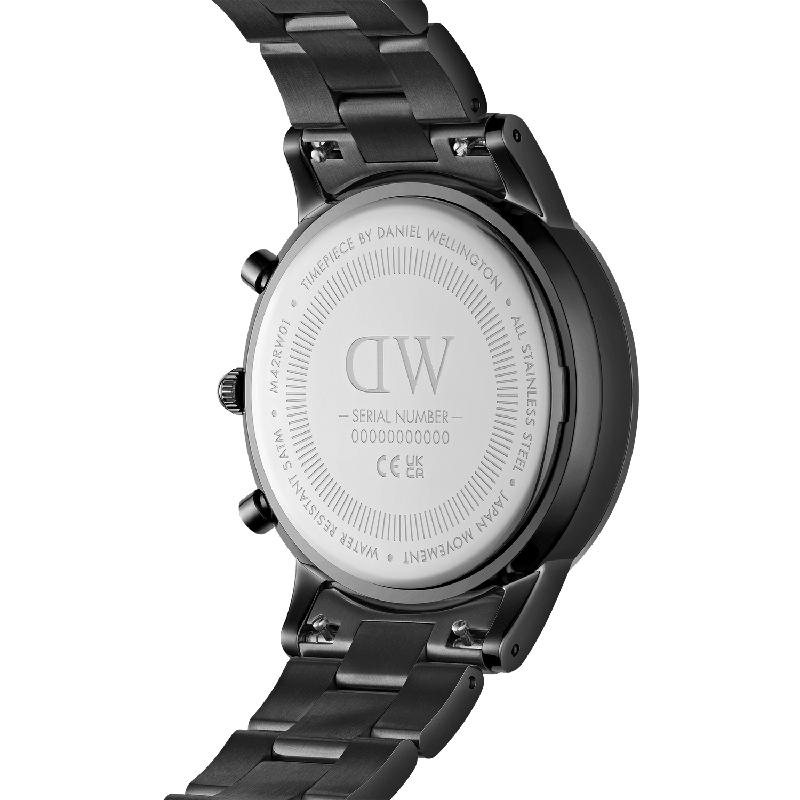 Daniel Wellington Iconic Chronograph Black Watch 42mm