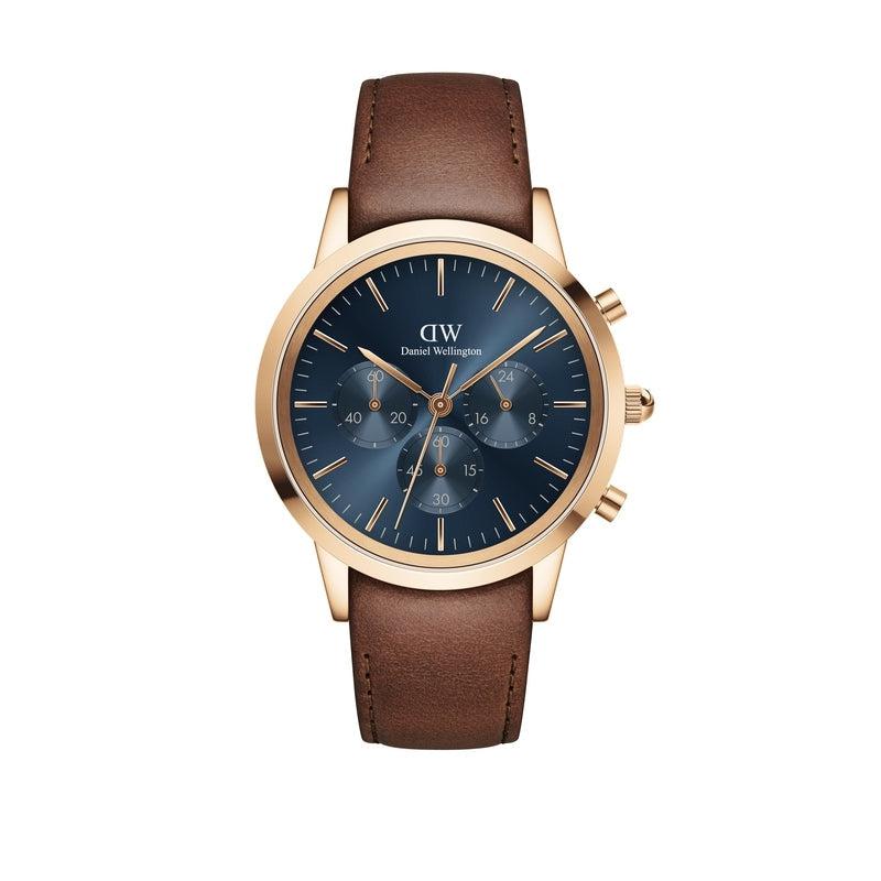 Daniel Wellington Iconic Chronograph RG Arctic Watch 42mm