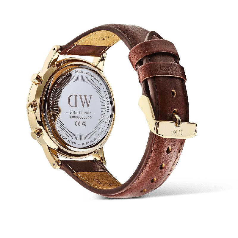 Daniel Wellington Iconic Gold Chronograph Watch