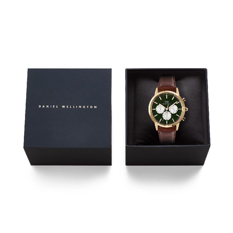 Daniel Wellington Iconic Gold Chronograph Watch
