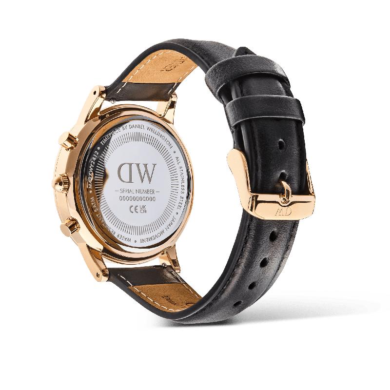 Daniel Wellington Iconic Rose Gold Chronograph Watch