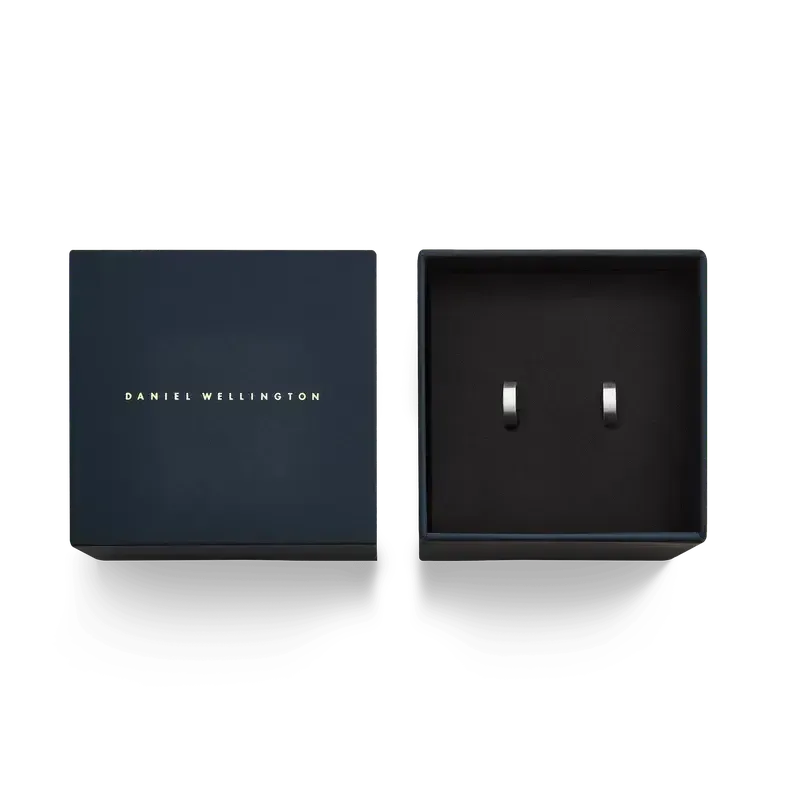 Daniel Wellington Line Earring Brushed Silver