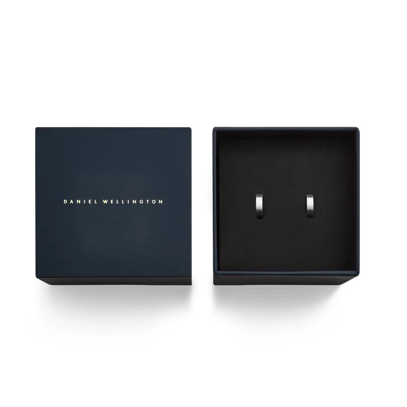 Daniel Wellington Line Earring Brushed Silver