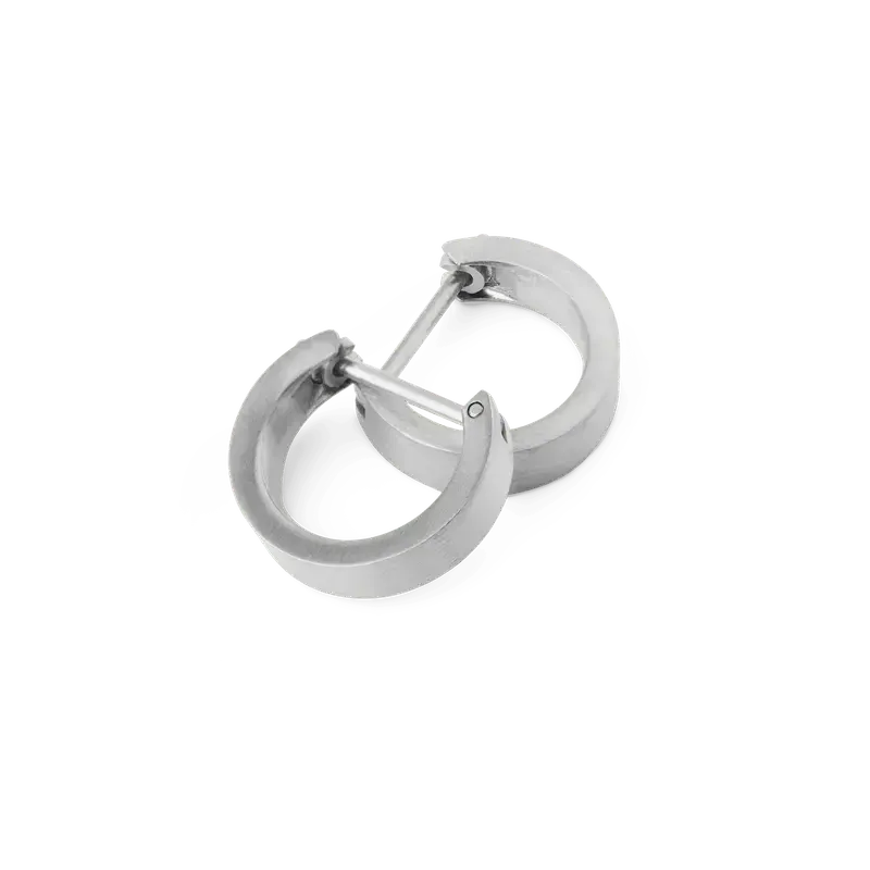 Daniel Wellington Line Earring Brushed Silver