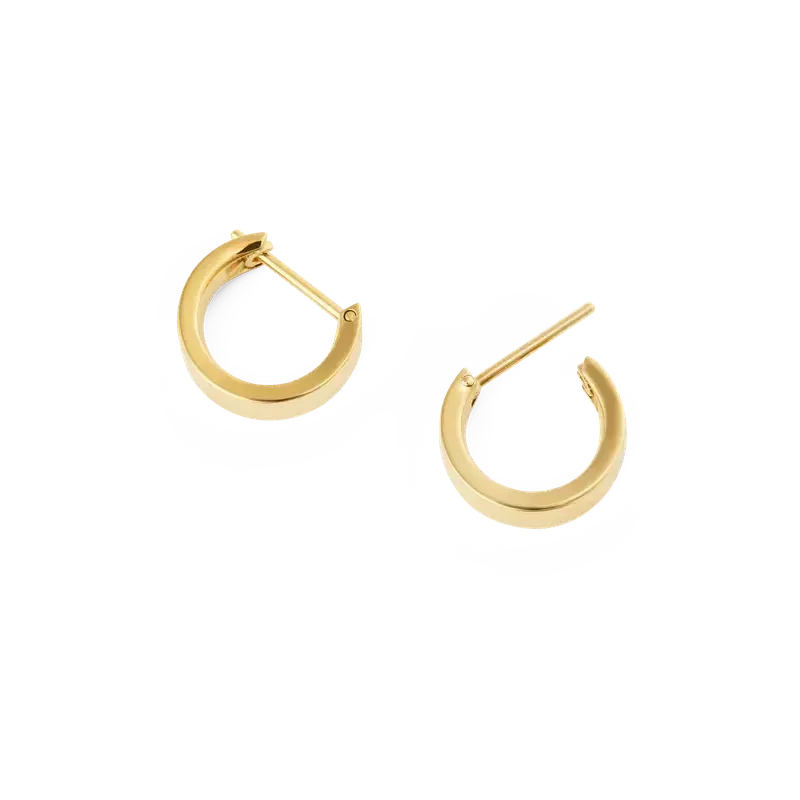 Daniel Wellington Line Earring Polished Gold