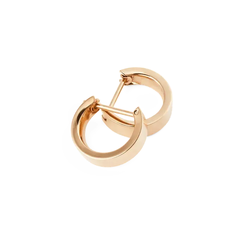 Daniel Wellington Line Earring Polished Rose Gold