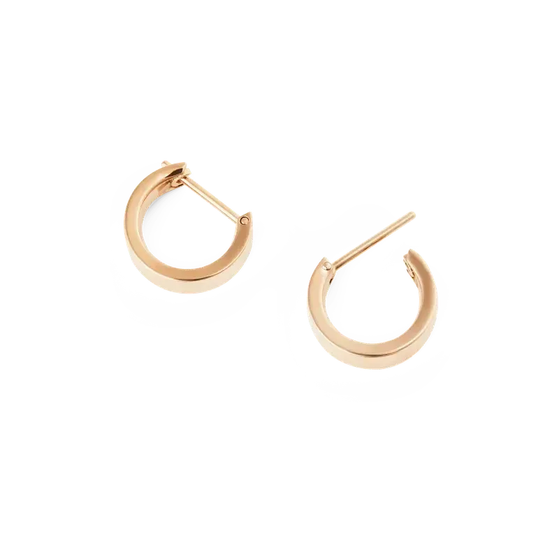 Daniel Wellington Line Earring Polished Rose Gold