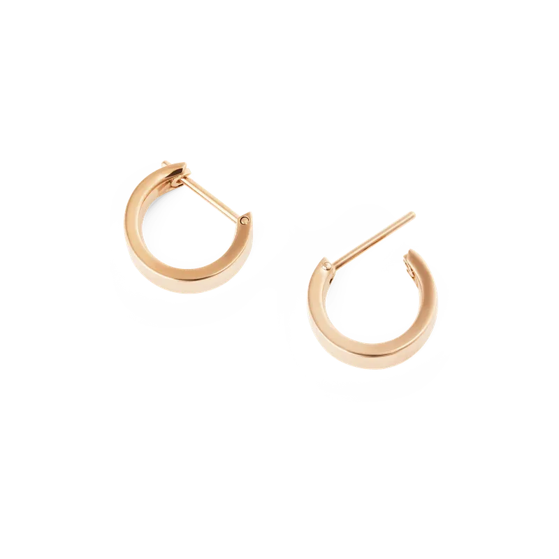 Daniel Wellington Line Earring Polished Rose Gold