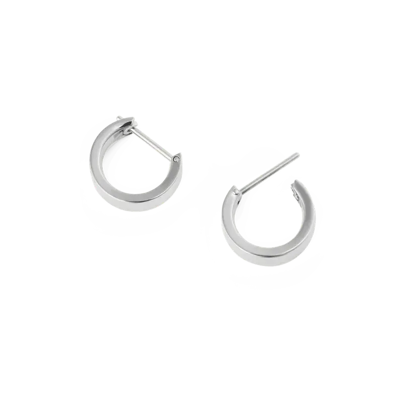 Daniel Wellington Line Earring Polished Silver
