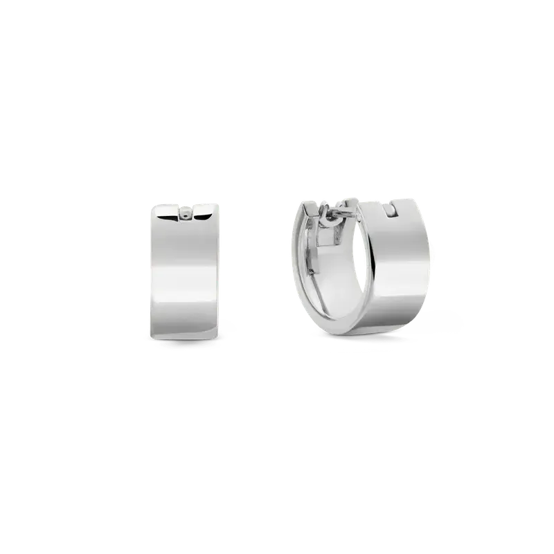Daniel Wellington Line Earring Polished Silver