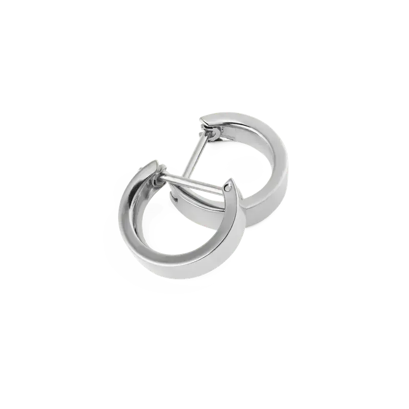 Daniel Wellington Line Earring Polished Silver