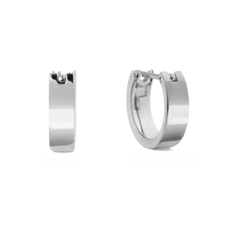 Daniel Wellington Line Earring Polished Silver