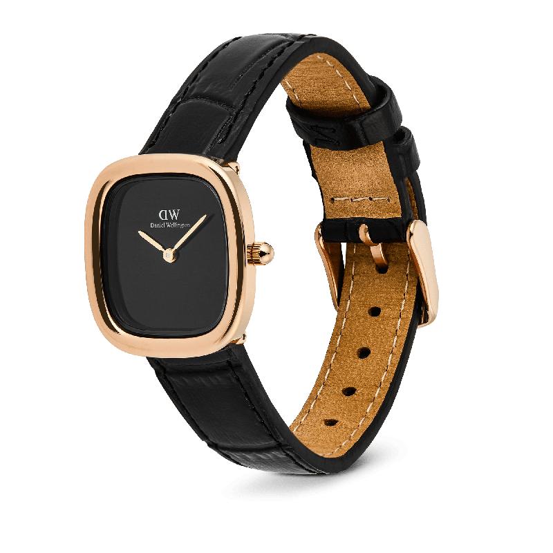 Daniel Wellington Margot Rose Gold Ceramic Onyx Watch