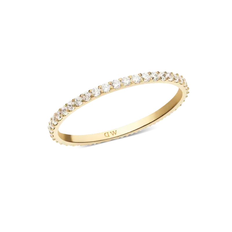 Daniel Wellington Mirelle Gold Eternity Thin Classic Ring