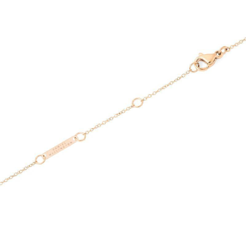 Daniel Wellington Mirelle Rose Gold Infinity Necklace