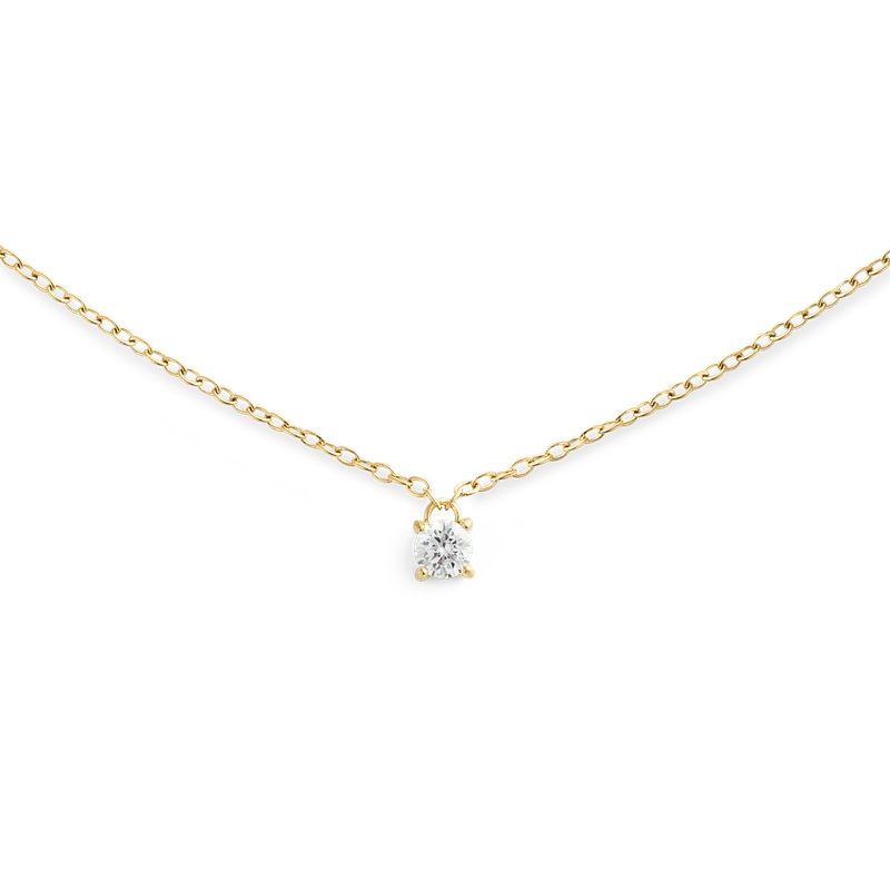 Daniel Wellington Mirelle Solitaire Gold Necklace