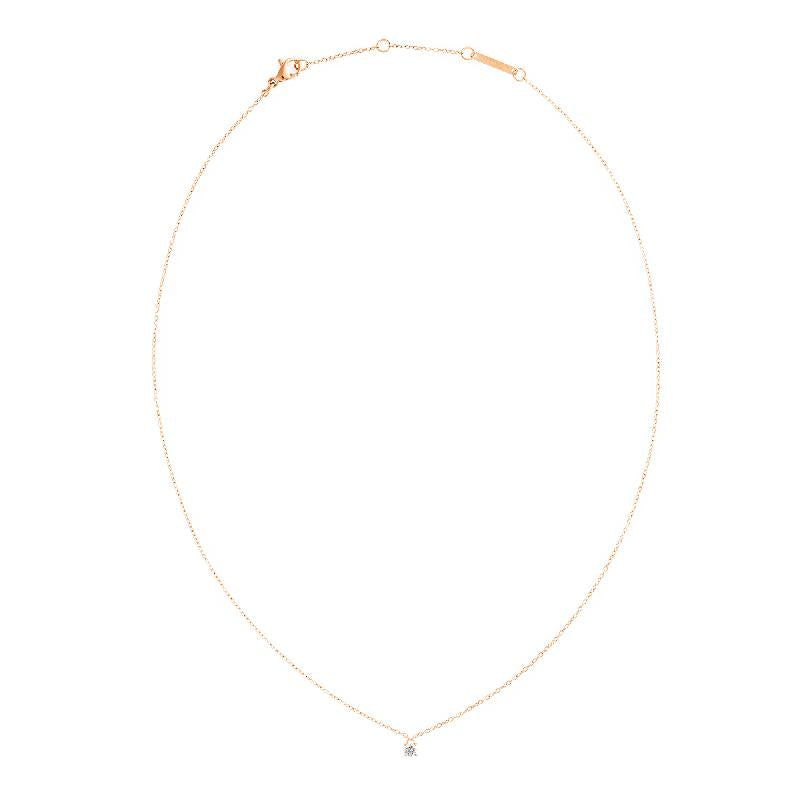 Daniel Wellington Mirelle Solitaire Rose Gold Necklace