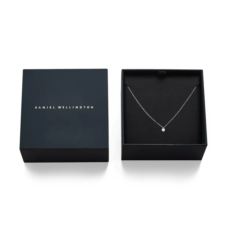 Daniel Wellington Mirelle Solitaire Silver Necklace