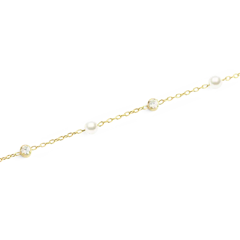 Daniel Wellington Pearl Gold Bracelet
