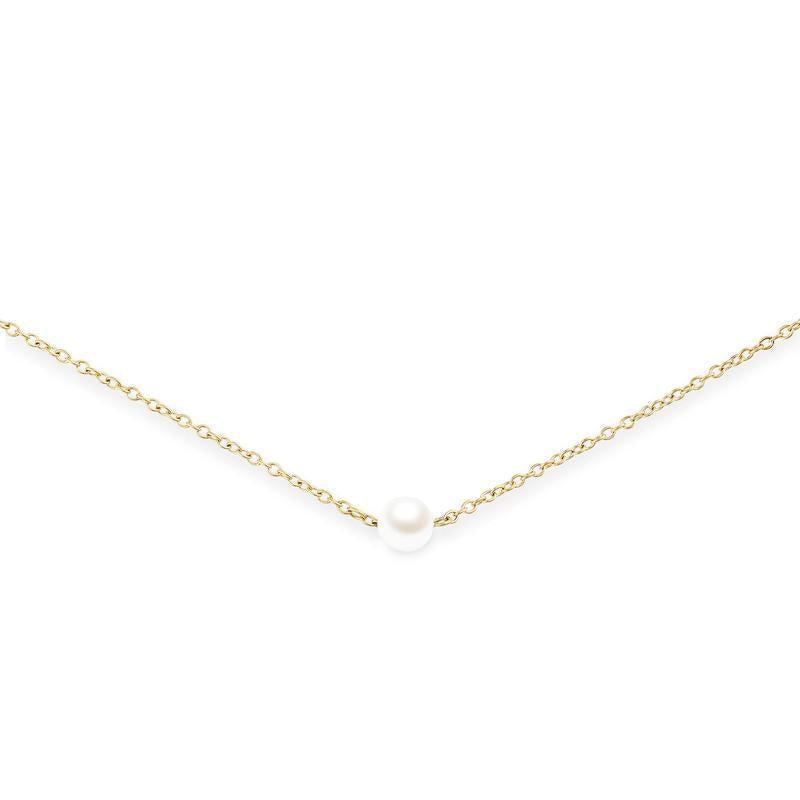 Daniel Wellington Pearl Step Women's Gold Necklace