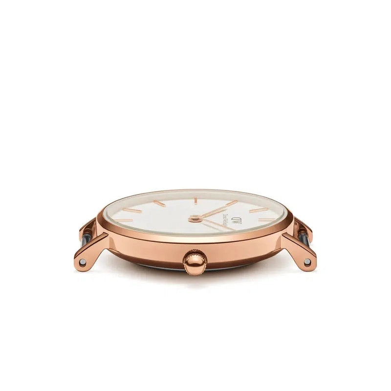 Daniel Wellington Petite Durham Rose Gold Eggshell White 28mm Watch