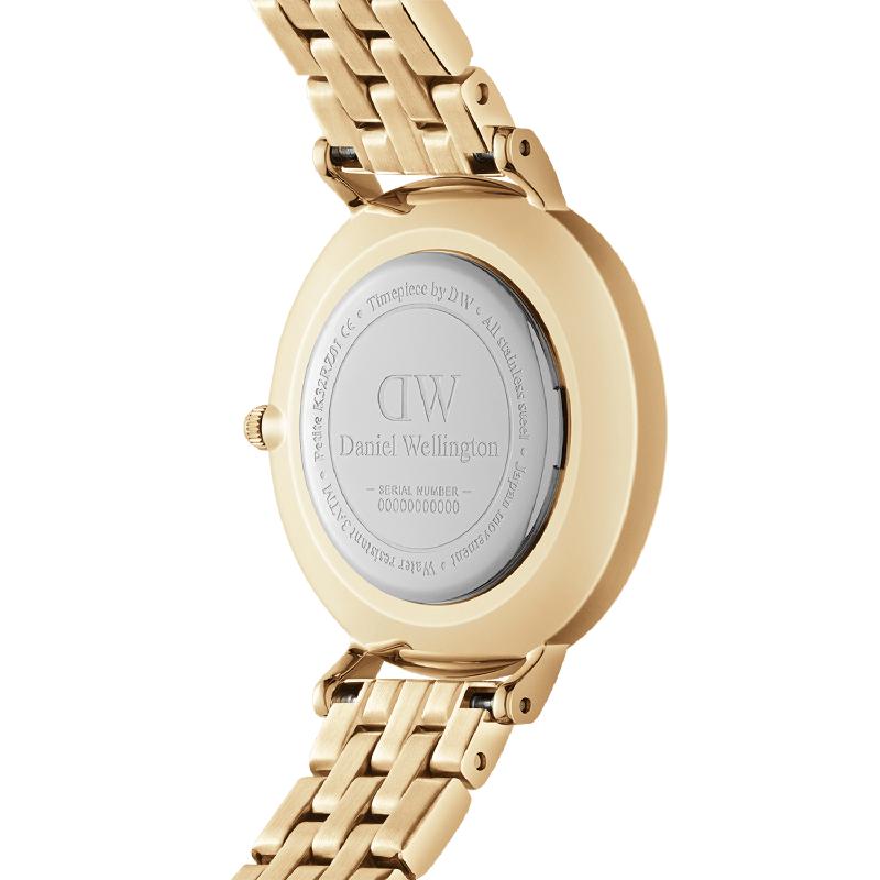 Daniel Wellington Petite Lumine 5-Link Ever Gold 28mm Watch