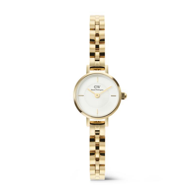 Daniel Wellington Petite Mini Arch 3‑Link Gold Watch